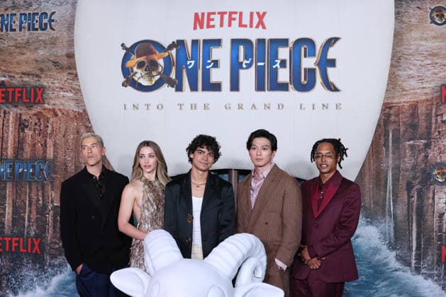 Los Angeles Fan Screening Event Of Netflix s One Piece: Into The Grand Line Season 2 Taz Skylar, Emily Rudd, Inaki Godoy, Mackenyu and Jacob Romero at the Los Angeles Fan Screening Event Of Netflix s One Piece: Into The Grand Line Season 2 held at The United Theater on Broadway at STILE Downtown Los Angeles by Kasa on February 26, 2026 in Los Angeles, California, United States., Credit:Xavier Collin Avalon USA, Los Angeles  Copyright: xXavierxCollinx xAvalonx 1078607303