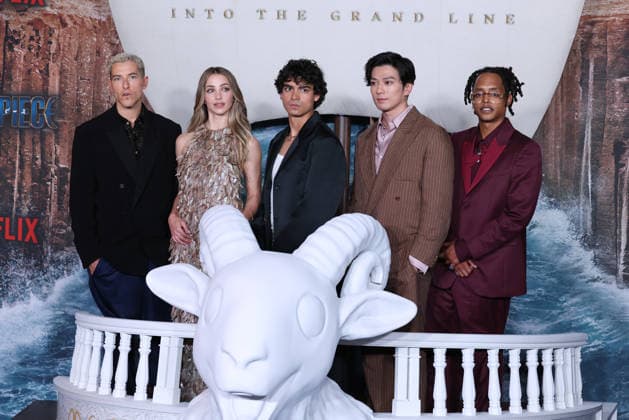 Los Angeles Fan Screening Event Of Netflix s One Piece: Into The Grand Line Season 2 Taz Skylar, Emily Rudd, Inaki Godoy, Mackenyu and Jacob Romero at the Los Angeles Fan Screening Event Of Netflix s One Piece: Into The Grand Line Season 2 held at The United Theater on Broadway at STILE Downtown Los Angeles by Kasa on February 26, 2026 in Los Angeles, California, United States., Credit:Xavier Collin Avalon USA, Los Angeles  Copyright: xXavierxCollinx xAvalonx 1078607307