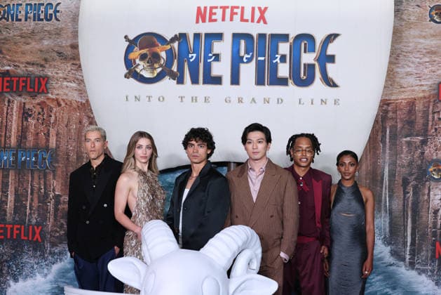 Los Angeles Fan Screening Event Of Netflix s One Piece: Into The Grand Line Season 2 Taz Skylar, Emily Rudd, Inaki Godoy, Mackenyu, Jacob Romero and Charithra Chandran at the Los Angeles Fan Screening Event Of Netflix s One Piece: Into The Grand Line Season 2 held at The United Theater on Broadway at STILE Downtown Los Angeles by Kasa on February 26, 2026 in Los Angeles, California, United States., Credit:Xavier Collin Avalon USA, Los Angeles  Copyright: xXavierxCollinx xAvalonx 1078607326