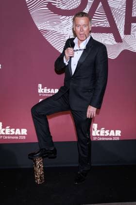 51st Cesar Awards - Fouquet s Dinner Franck Dubosc posing upon arrival at the Gala Dinner following the 51st Cesar Awardsceremony, held at the iconic Fouquet’s restaurant in Paris on February 26, 2026. Photo byDavid Boyer ABACAPRESS.COM Paris France  Copyright: xBoyerxDavid ABACAx