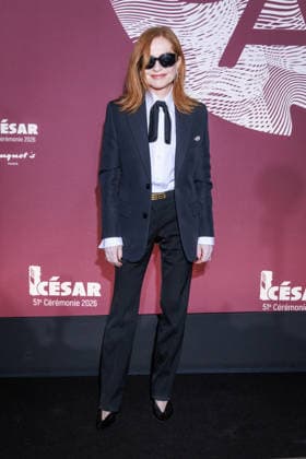 51st Cesar Awards - Fouquet s Dinner Isabelle Huppert posing upon arrival at the Gala Dinner following the 51st Cesar Awardsceremony, held at the iconic Fouquet’s restaurant in Paris on February 26, 2026. Photo byDavid Boyer ABACAPRESS.COM Paris France  Copyright: xBoyerxDavid ABACAx