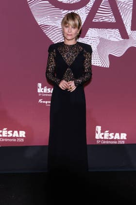 51st Cesar Awards - Fouquet s Dinner Marina Fois posing upon arrival at the Gala Dinner following the 51st Cesar Awardsceremony, held at the iconic Fouquet’s restaurant in Paris on February 26, 2026. Photo byDavid Boyer ABACAPRESS.COM Paris France  Copyright: xBoyerxDavid ABACAx