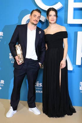 51st Cesar Ceremony Press Room Pierre Lottin and Rebecca Marder during the 51st Cesar Film Awards held at l Olympia on February 26, 2026, in Paris, France. Photo by Jerome Domine ABACAPRESS.COM Paris France  Copyright: xDominexJerome ABACAx