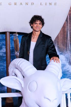February 26, 2026, Los Angeles, California, USA: Inaki Godoy on the carpet during NetflixÃ¢â‚¬â ¢s ONE PIECE: Into the Grand Line Fan Event on Thursday February 26, 2026 at the United Theater in Los Angeles, California. ARIANA RUIZ PI Los Angeles USA - ZUMAp124 20260226_zaa_p124_001 Copyright: xArianaxRuizx