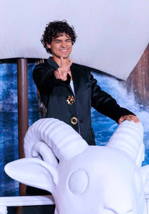 February 26, 2026, Los Angeles, California, USA: Inaki Godoy on the carpet during NetflixÃ¢â‚¬â ¢s ONE PIECE: Into the Grand Line Fan Event on Thursday February 26, 2026 at the United Theater in Los Angeles, California. ARIANA RUIZ PI Los Angeles USA - ZUMAp124 20260226_zaa_p124_011 Copyright: xArianaxRuizx