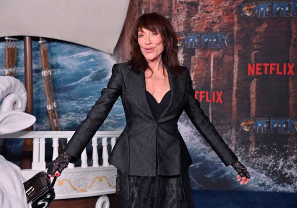 Cast member Katey Sagal attends Netflix s One Piece: Into the Grand Line Season 2 fan event at the United Theater On Broadway in downtown Los Angeles on Thursday, February 26, 2026. Storyline: Follows Monkey D. Luffy and his Straw Hat Pirates as they explore the dangerous Grand Line to find the legendary One Piece treasure and become the Pirate King. The story emphasizes friendship, adventure, and overcoming immense, often dark hardships in a world controlled by a corrupt government.  LAP20260226822 JIMxRUYMEN
