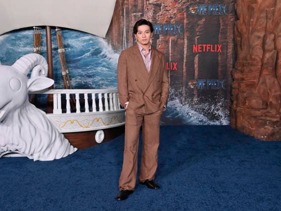Cast member Mackenyu attends Netflix s One Piece: Into the Grand Line Season 2 fan event at the United Theater On Broadway in downtown Los Angeles on Thursday, February 26, 2026. Storyline: Follows Monkey D. Luffy and his Straw Hat Pirates as they explore the dangerous Grand Line to find the legendary One Piece treasure and become the Pirate King. The story emphasizes friendship, adventure, and overcoming immense, often dark hardships in a world controlled by a corrupt government.  LAP20260226813 JIMxRUYMEN