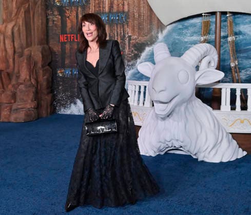 Cast member Katey Sagal attends Netflix s One Piece: Into the Grand Line Season 2 fan event at the United Theater On Broadway in downtown Los Angeles on Thursday, February 26, 2026. Storyline: Follows Monkey D. Luffy and his Straw Hat Pirates as they explore the dangerous Grand Line to find the legendary One Piece treasure and become the Pirate King. The story emphasizes friendship, adventure, and overcoming immense, often dark hardships in a world controlled by a corrupt government.  LAP20260226819 JIMxRUYMEN