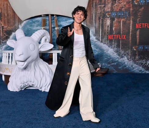 Cast member Inaki Godoy attends Netflix s One Piece: Into the Grand Line Season 2 fan event at the United Theater On Broadway in downtown Los Angeles on Thursday, February 26, 2026. Storyline: Follows Monkey D. Luffy and his Straw Hat Pirates as they explore the dangerous Grand Line to find the legendary One Piece treasure and become the Pirate King. The story emphasizes friendship, adventure, and overcoming immense, often dark hardships in a world controlled by a corrupt government.  LAP20260226818 JIMxRUYMEN