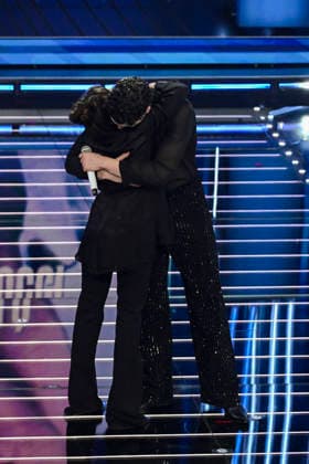 76th Italian Song Festival of Sanremo 3rd Evening Teatro Ariston - Sanremo, Italy Angelica Bove;Nicolo Filippucci 76th Italian Song Festival of Sanremo 3rd Evening Teatro Ariston - Sanremo, Italy 26th February 2026 SGPItalia id 134399_050 Not Exclusive  Copyright: xAlfonsoxCatalano SGPx
