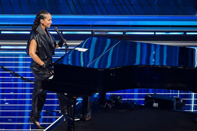 76th Italian Song Festival of Sanremo 3rd Evening Teatro Ariston - Sanremo, Italy Alicia Keys 76th Italian Song Festival of Sanremo 3rd Evening Teatro Ariston - Sanremo, Italy 26th February 2026 SGPItalia id 134399_050 Not Exclusive  Copyright: xAlfonsoxCatalano SGPx