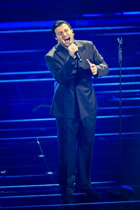 76th Italian Song Festival of Sanremo 3rd Evening Teatro Ariston - Sanremo, Italy Eddie Brock 76th Italian Song Festival of Sanremo 3rd Evening Teatro Ariston - Sanremo, Italy 26th February 2026 SGPItalia id 134399_050 Not Exclusive  Copyright: xAlfonsoxCatalano SGPx