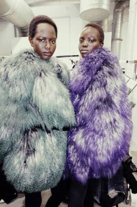 Milano Fashion Week - Women F W 26-27 Emporio Armani Men and Women Fashion Show Backstage Milan, Italy Milano Fashion Week - Women F W 26-27 Emporio Armani Men and Women Fashion Show Backstage Milan, Italy 26th February 2026 SGPItalia id 134511_004 * Not Exclusive  Copyright: xStefanoxGuindani SGPx