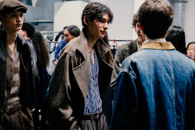 Milano Fashion Week - Women F W 26-27 Emporio Armani Men and Women Fashion Show Backstage Milan, Italy Milano Fashion Week - Women F W 26-27 Emporio Armani Men and Women Fashion Show Backstage Milan, Italy 26th February 2026 SGPItalia id 134511_004 * Not Exclusive  Copyright: xx