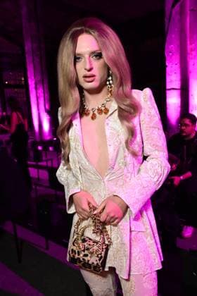 Milano Fashion Week - Women F W 26-27 Roberto Cavalli Fashion Show Front Row Milan, Italy Stephanie Glitter Milano Fashion Week - Women F W 26-27 Roberto Cavalli Fashion Show Front Row Milan, Italy 26th February 2026 SGPItalia id 134540_001 * Not Exclusive  Copyright: xMAXxMONTINGELLI SGPx