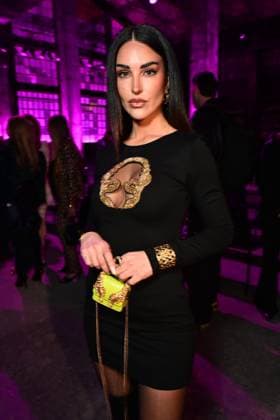 Milano Fashion Week - Women F W 26-27 Roberto Cavalli Fashion Show Front Row Milan, Italy Rosa Perrotta Milano Fashion Week - Women F W 26-27 Roberto Cavalli Fashion Show Front Row Milan, Italy 26th February 2026 SGPItalia id 134540_001 * Not Exclusive  Copyright: xMAXxMONTINGELLI SGPx