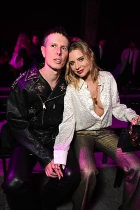 Milano Fashion Week - Women F W 26-27 Roberto Cavalli Fashion Show Front Row Milan, Italy Davide Simonetta;Veronica Ferraro Milano Fashion Week - Women F W 26-27 Roberto Cavalli Fashion Show Front Row Milan, Italy 26th February 2026 SGPItalia id 134540_001 * Not Exclusive  Copyright: xMAXxMONTINGELLI SGPx