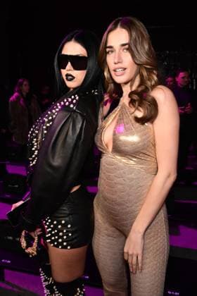 Milano Fashion Week - Women F W 26-27 Roberto Cavalli Fashion Show Front Row Milan, Italy Anna Pepe;Clara Soccini Milano Fashion Week - Women F W 26-27 Roberto Cavalli Fashion Show Front Row Milan, Italy 26th February 2026 SGPItalia id 134540_001 * Not Exclusive  Copyright: xMAXxMONTINGELLI SGPx
