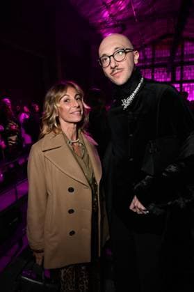 Milano Fashion Week - Women F W 26-27 Roberto Cavalli Fashion Show Front Row Milan, Italy Michela Proietti;Mattia Boffi Milano Fashion Week - Women F W 26-27 Roberto Cavalli Fashion Show Front Row Milan, Italy 26th February 2026 SGPItalia id 134540_001 * Not Exclusive  Copyright: xMAXxMONTINGELLI SGPx