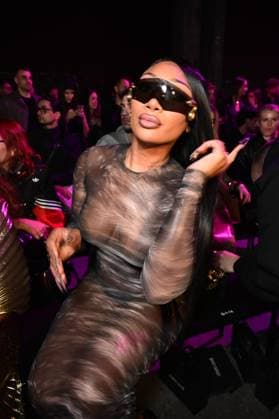 Milano Fashion Week - Women F W 26-27 Roberto Cavalli Fashion Show Front Row Milan, Italy Megan Thee Stallion Milano Fashion Week - Women F W 26-27 Roberto Cavalli Fashion Show Front Row Milan, Italy 26th February 2026 SGPItalia id 134540_001 * Not Exclusive  Copyright: xMAXxMONTINGELLI SGPx