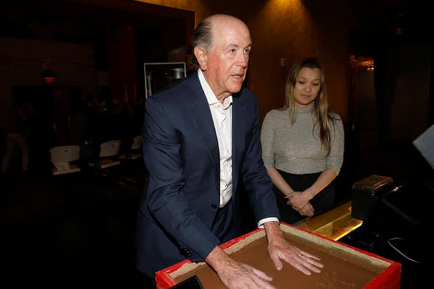 February 26, 2026, Los Angeles, California, USA: John Davis at a ceremony honoring producer John Davis with hand and foot prints at the TCL Chinese Theatre IMAX. Los Angeles USA - ZUMAg107 20260226_zep_g107_015 Copyright: xNinaxPrommerx