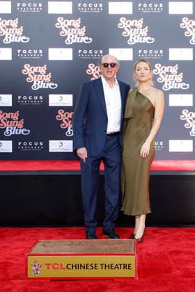 February 26, 2026, Los Angeles, California, USA: John Davis, Kate Hudson at a ceremony honoring producer John Davis with hand and foot prints at the TCL Chinese Theatre IMAX. Los Angeles USA - ZUMAg107 20260226_zep_g107_042 Copyright: xNinaxPrommerx