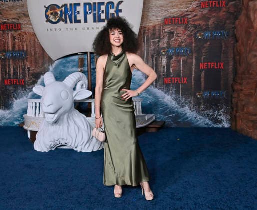 Cast member Ilia Isorelys Paulinol attends Netflix s One Piece: Into the Grand Line Season 2 fan event at the United Theater On Broadway in downtown Los Angeles on Thursday, February 26, 2026. Storyline: Follows Monkey D. Luffy and his Straw Hat Pirates as they explore the dangerous Grand Line to find the legendary One Piece treasure and become the Pirate King. The story emphasizes friendship, adventure, and overcoming immense, often dark hardships in a world controlled by a corrupt government.  LAP20260226830 JIMxRUYMEN