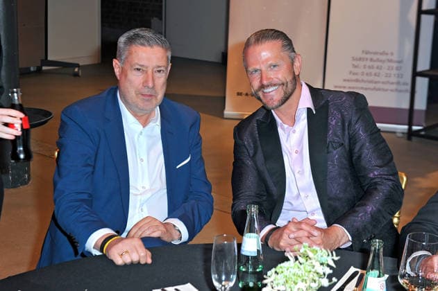 1. Aachener Media Night Joachim Llambi und Paul Janke anläßlich der 1. Aachener Media Night am 26.02.2026 im Das Liebig Aachen. 20260226MWI108344