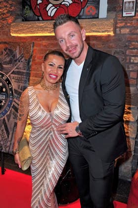 1. Aachener Media Night Ginger Costello Wollersheim und Lukas Reiter anläßlich der 1. Aachener Media Night am 26.02.2026 im Das Liebig Aachen. 20260226MWI108424