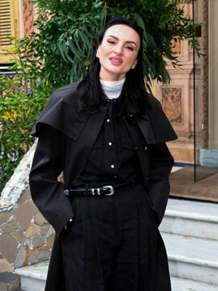 Sanremo, 76th Italian Song Festival - Day 4 - Arrivals at Villa Nobel - Pictured: Arisa  Copyright: xSimonexComix xipa-agency.netx xPoolxSanremox02x IPA_Agency_IPA72098352