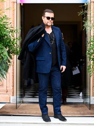Sanremo, 76th Italian Song Festival - Day 4 - Arrivals at Villa Nobel - Pictured: Gianluca Grignani  Copyright: xSimonexComix xipa-agency.netx xPoolxSanremox02x IPA_Agency_IPA72098354