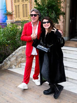 Sanremo, 76th Italian Song Festival - day 4 - arrivals at Villa Nobel - In the photo; Cristina D Avena Fernando proceeds  Copyright: xSimonexComix xipa-agency.netx xPoolxSanremox02x IPA_Agency_IPA72098382