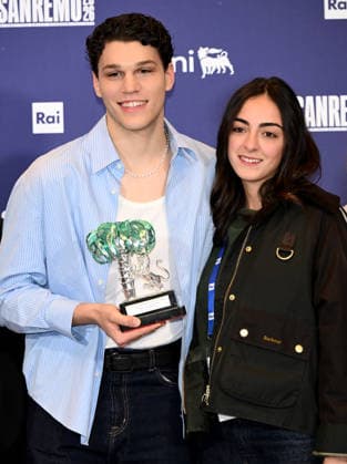 Sanremo, 76th Italian Song Festival - photocall Nicolò Filippucci - winner of the Young Artists section - in the photo: Nicolò Filippucci  Copyright: xTerenghi PoolxSanremo02x xipa-agency.netx xPoolxSanremox02x IPA_Agency_IPA72099603