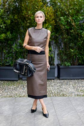 Tod’s - Photocall - Milan Fashion Week - Womenswear Fall Winter 2026 2027 MILAN, ITALY - FEBRUARY 27: Nicky Hilton poses before the runway of Tod’s show during the Milan Fashion Week - Womenswear Fall Winter 2026 2027 on February 27, 2026 in Milan, Italy. Photo by Marco Piovanotto Abacapress.com  Copyright: xPiovanottoxMarco ABACAx