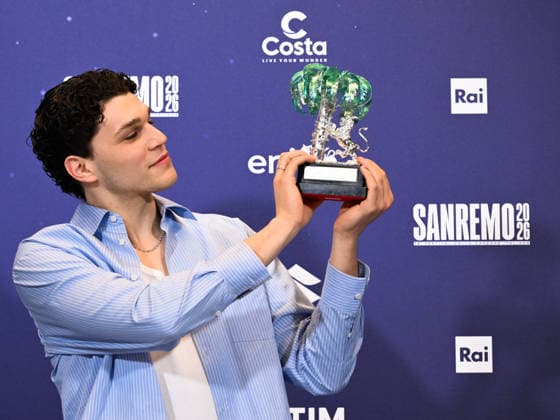 Sanremo, 76th Italian Song Festival. Photocall featuring Niccolò Filippucci, winner of the Sanremo Giovani award.  Copyright: xMaurizioxD Avanzox xipa-agency.netx xPoolxSanremox02x IPA_Agency_IPA72100260