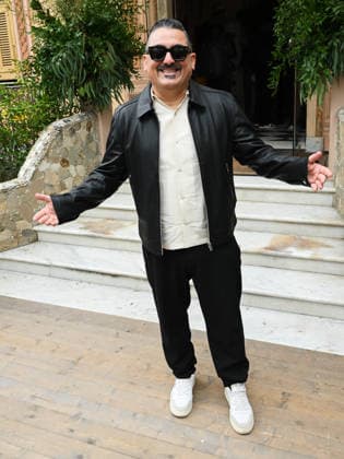 Sanremo, 76th Italian Song Festival - Day 4 - Arrivals at Villa Nobel - Pictured: Roy Paci  Copyright: xSIMONExCOMIx xipa-agency.netx xPoolxSanremox02x IPA_Agency_IPA72100467