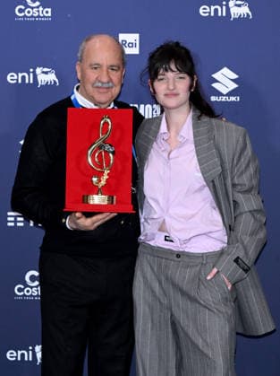 Sanremo, 76th Italian Song Festival - Radio Press Room Award photocall - pictured: Angelica Bove  Copyright: xTerenghi PoolxSanremo02x xipa-agency.netx xPoolxSanremox02x IPA_Agency_IPA72101744