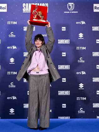Sanremo, 76th Italian Song Festival. Photocall featuring Angelica Bove, winner of the Critics and Press Room Award.  Copyright: xMaurizioxD Avanzox xipa-agency.netx xPoolxSanremox02x IPA_Agency_IPA72102332