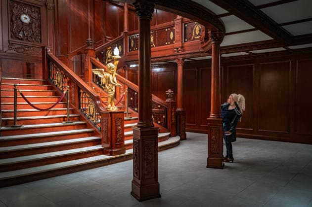 Potsdam, Landeshauptstadt Brandenburg: Filmpark Babelsberg; TITANIC - Die Ausstellung; Metropolishalle - 27.02.2026 *für die redaktionelle Berichterstattung Potsdam