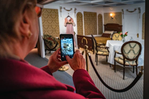 Potsdam, Landeshauptstadt Brandenburg: Filmpark Babelsberg; TITANIC - Die Ausstellung; Metropolishalle - 27.02.2026 *für die redaktionelle Berichterstattung Potsdam