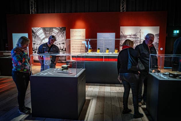 Potsdam, Landeshauptstadt Brandenburg: Filmpark Babelsberg; TITANIC - Die Ausstellung; Metropolishalle - 27.02.2026 *für die redaktionelle Berichterstattung Potsdam