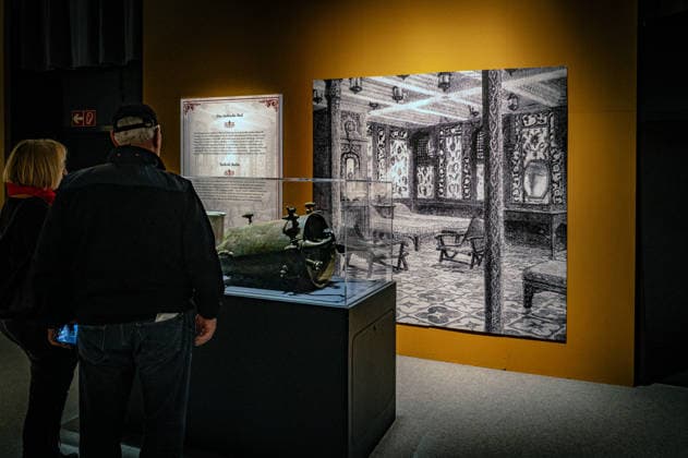 Potsdam, Landeshauptstadt Brandenburg: Filmpark Babelsberg; TITANIC - Die Ausstellung; Metropolishalle - 27.02.2026 *für die redaktionelle Berichterstattung Potsdam