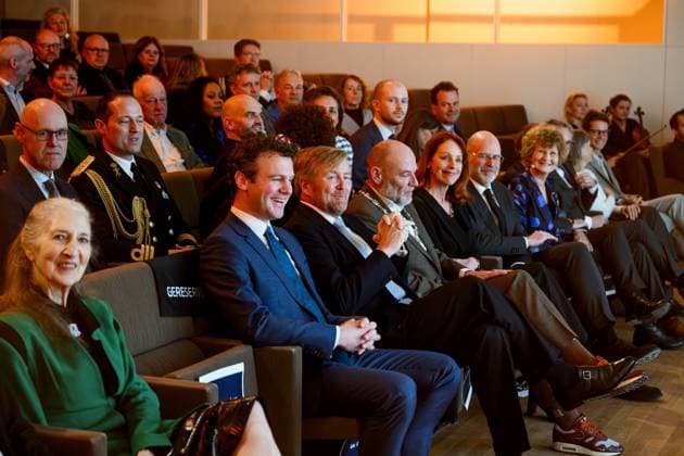Amsterdam, The Netherlands, 2026-02-27 15:01:49 AMSTERDAM, February 27, 2026, Rijksmuseum. King Willem Aklexander attends the centennial celebrations of the Museum Association at the Rijksmuseum in Amsterdam. This national trade association of and for museums is committed to an attractive, diverse, and future-proof sector. PHOTO: NL Beeld Patrick van Emst Credit: NL Beeld Patrick van Emst  Copyright: xx x