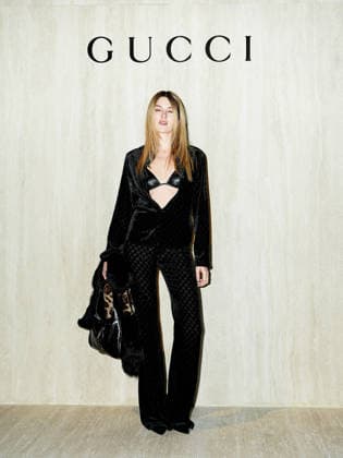 MFW - Guests at GUCCI Runway - Arrivals Camille Charrière at the Gucci Fashion Show during Milan Women s Fashion Week Fall Winter 2026 27 in Milan. Milan, Italy, February 27, 2026. Photo by Riccardo Giordano IPA ABACAPRESS.COM Milan Italy  Copyright: xGiordanoxRiccardo IPA ABACAx