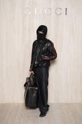 Milano Fashion Week - Women F W 26-27 Gucci Fashion Show Backdrop Milan, Italy Lil Zino Milano Fashion Week - Women F W 26-27 Gucci Fashion Show Backdrop Milan, Italy 27th February 2026 SGPItalia id 134545_001 * Not Exclusive  Copyright: xJohnnyxDallaxLibera SGPx