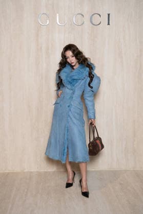 Milano Fashion Week - Women F W 26-27 Gucci Fashion Show Backdrop Milan, Italy Nini Luo Milano Fashion Week - Women F W 26-27 Gucci Fashion Show Backdrop Milan, Italy 27th February 2026 SGPItalia id 134545_001 * Not Exclusive  Copyright: xJohnnyxDallaxLibera SGPx