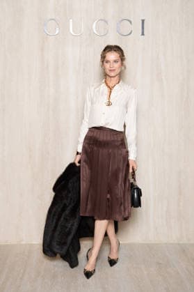 Milano Fashion Week - Women F W 26-27 Gucci Fashion Show Backdrop Milan, Italy Eva Herzigova Milano Fashion Week - Women F W 26-27 Gucci Fashion Show Backdrop Milan, Italy 27th February 2026 SGPItalia id 134545_001 * Not Exclusive  Copyright: xJohnnyxDallaxLibera SGPx