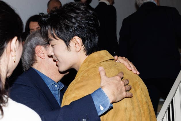 News - Tod s - Front Row - Milan Fashion Week - Womenswear Fall Winter 2026 2027 Xiao Zhan and Andrea Della Valle attend the Tod s fashion show during the Milan Fashion Week - Womenswear Fall Winter 2026 2027 on February 27, 2026 in Milan, Italy. Photo: Cinzia Camela. Milan PAC Italy Copyright: xCinziaxCamelax xLiveMediax LPN_2318081