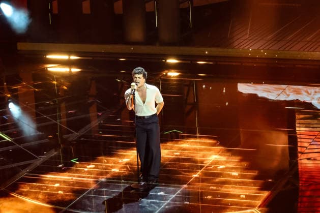 Live Music Show - 76Â° Festival di Sanremo 2026 - 3^ Serata LEO GASMAN on stage during the third night of the Festival Sanremo during 76Â° Festival di Sanremo 2026 - 3^ Serata , Live Music Show in Sanremo, Italy, February 27 2026 Sanremo Sanremo Italy Copyright: xRenataxRoattinox xLiveMediax LPM_2317945