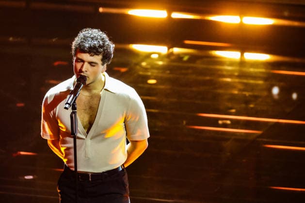 Live Music Show - 76Â° Festival di Sanremo 2026 - 3^ Serata LEO GASMAN on stage during the third night of the Festival Sanremo during 76Â° Festival di Sanremo 2026 - 3^ Serata , Live Music Show in Sanremo, Italy, February 27 2026 Sanremo Sanremo Italy Copyright: xRenataxRoattinox xLiveMediax LPM_2317948
